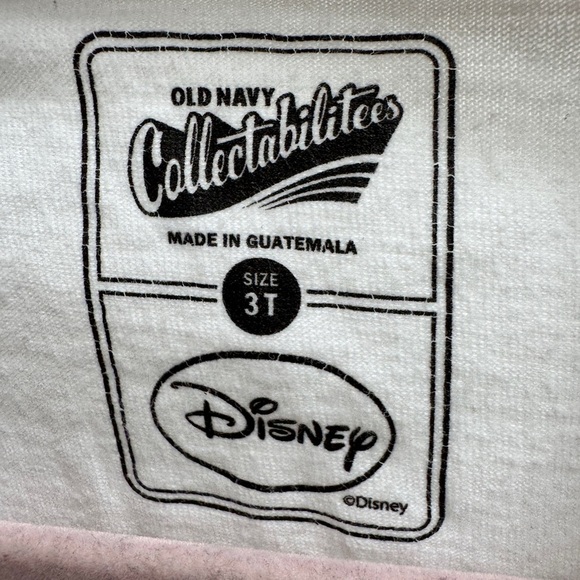 Old Navy Collectabilities 3T Girls White and Blue Cinderella Disney Short Sleeve - Picture 6 of 6